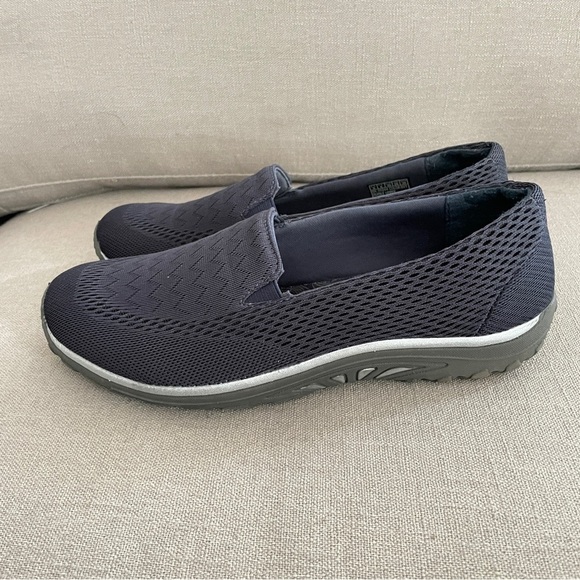 Skechers Relaxed Fit Reggae Fest Willows Vibe Navy Blue Sneakers Women’s Size 9 - Picture 9 of 9